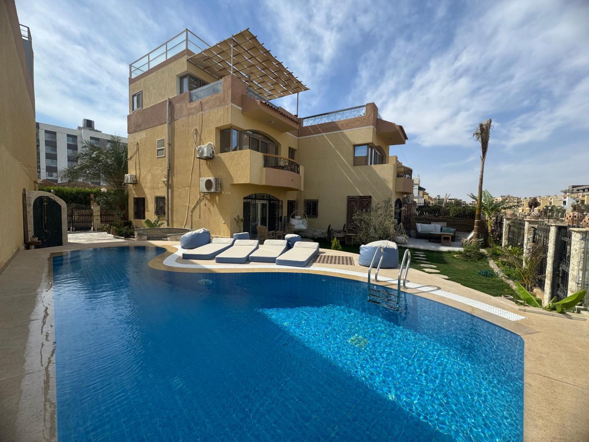 Villa Anna & Snake Hurghada Exterior foto